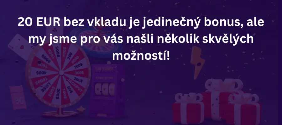 20-eur bez vkladu jedinecny