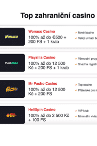 Vyberte casino