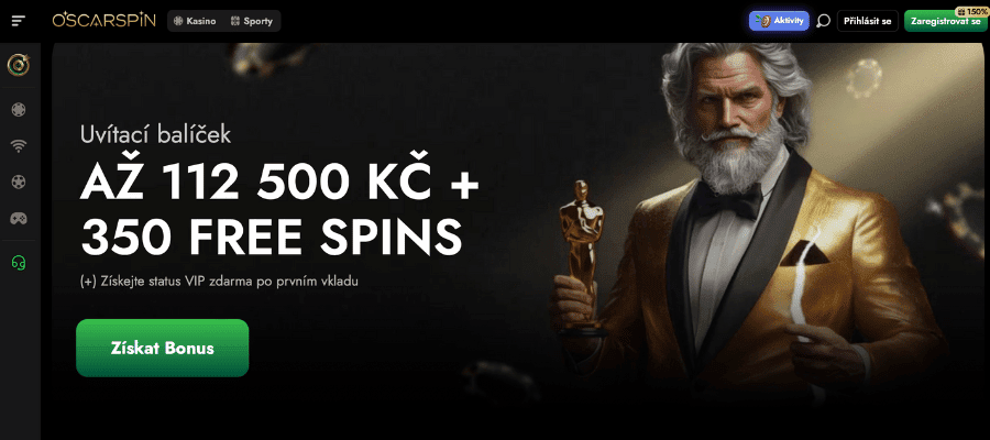 oscarspin casino obrazek