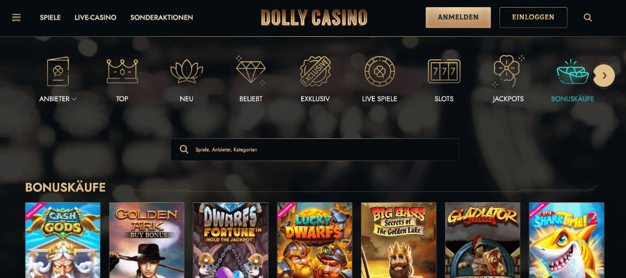 dolly casino spielen