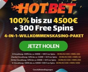 hot bet boni