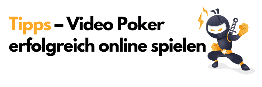 video poker tipps