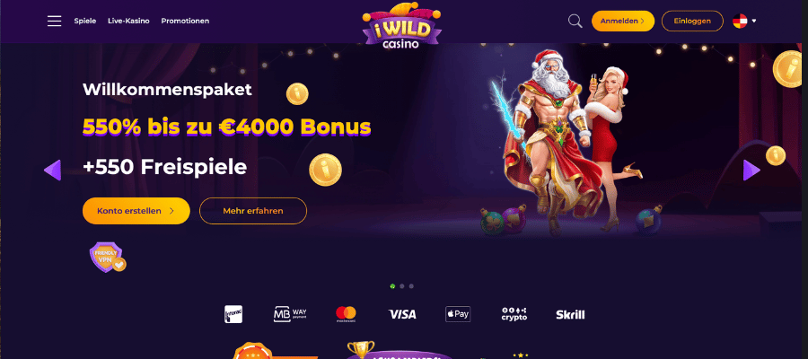 iwild casino DE