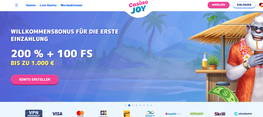 casinojoy DE screenshot