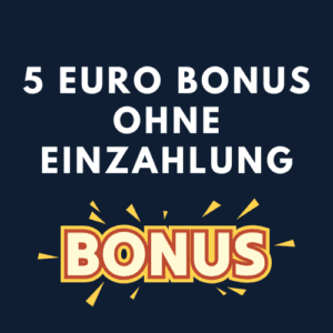 5 euro bonus casino