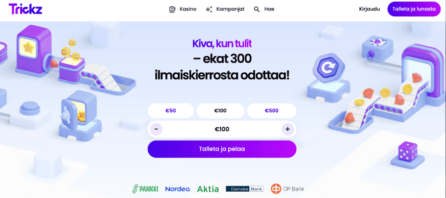 trickz kasino screenshot