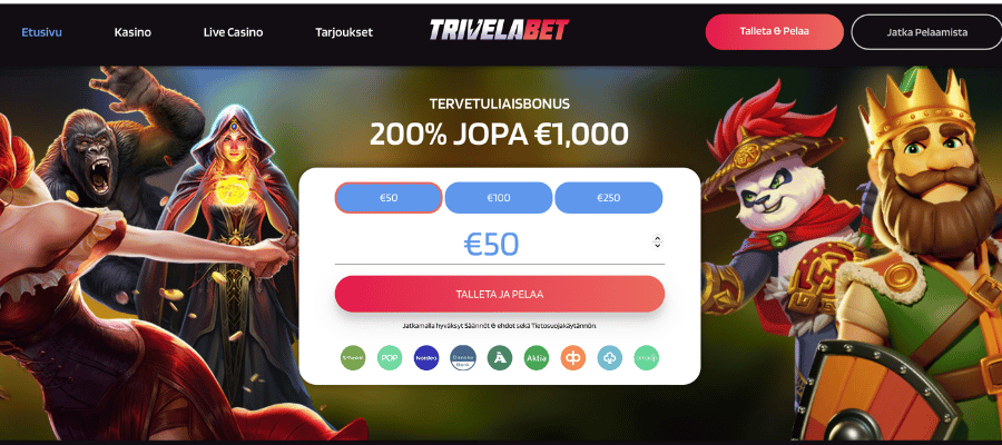 trivelabet kasino