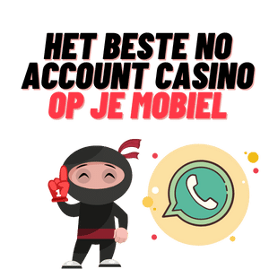 no account casinos op je mobiel