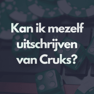 kan ik mezelf uitschrijven van cruks