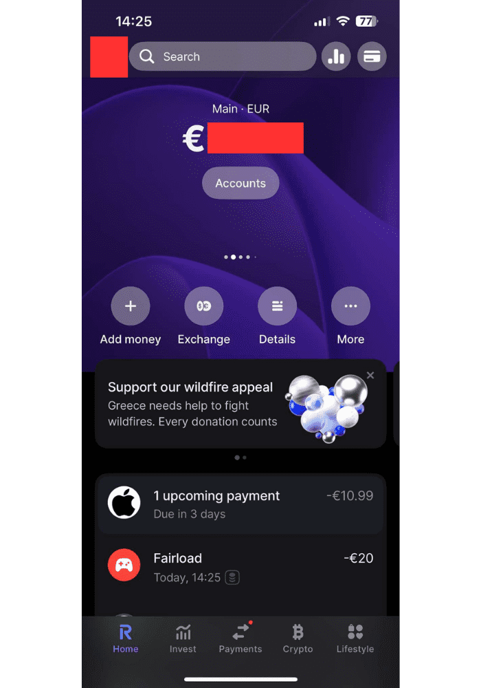 revolut casino storting 1