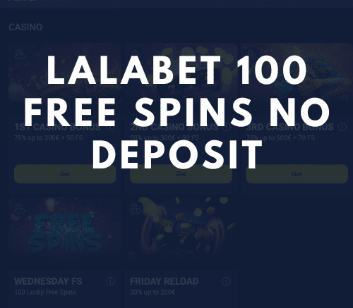 lalabet 100 free spins no deposit