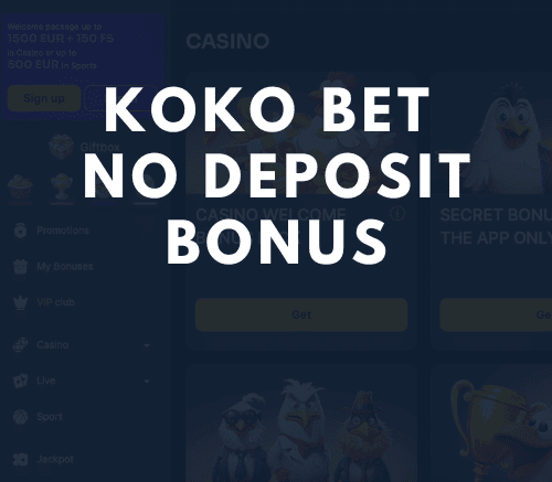 Kokobet no deposit bonus