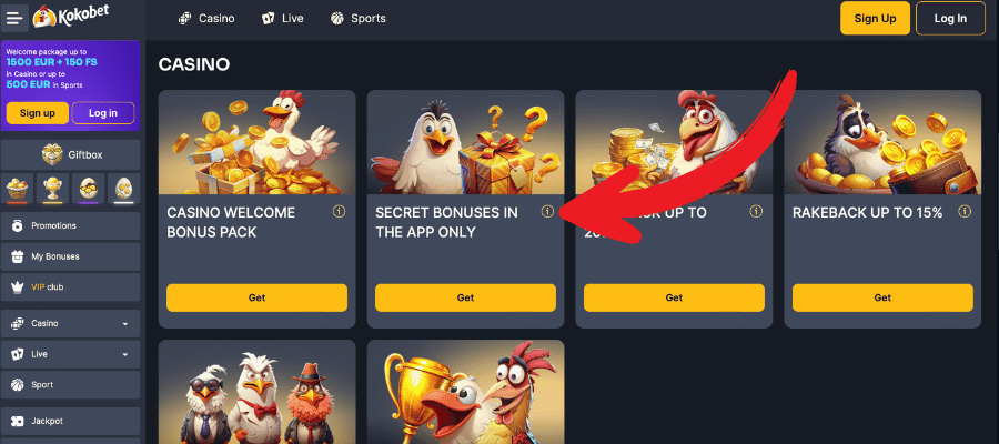 kokobet nodeposit bonus
