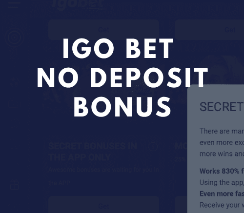 igo bet no deposit bonus code