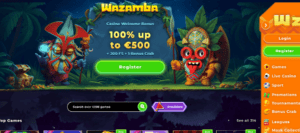 wazamba casino bonus