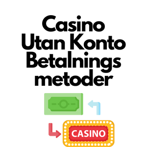 betalningsmetoder casino utan konto