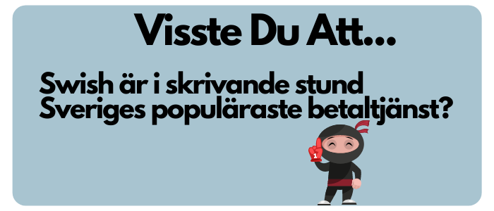 swish är Sveriges populäraste betaltjänst