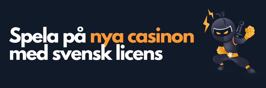 nya casinon med svensk licens