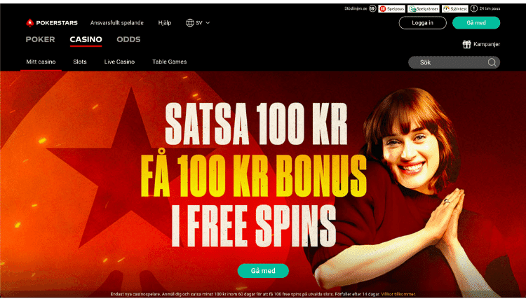 pokerstars bonus utan krav