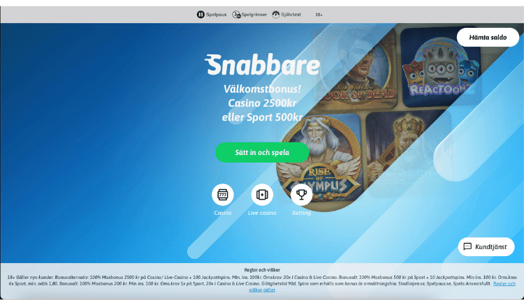 snabbare utan omsättningskrav