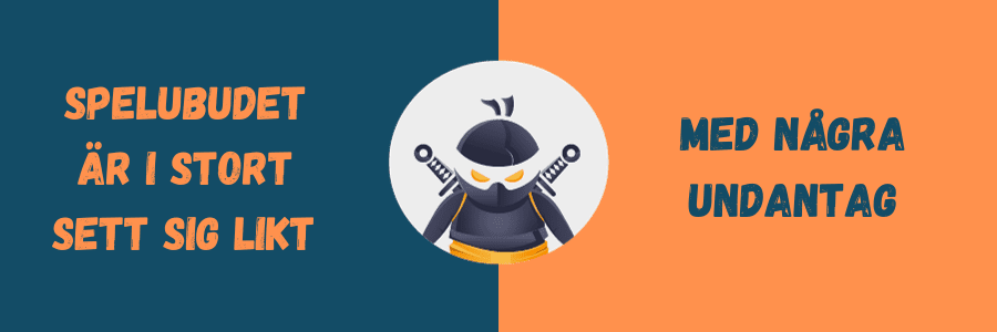 spelutbud utländska casinon