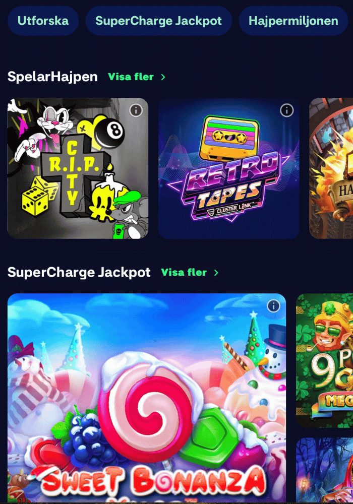 börja spela casino utan registrering