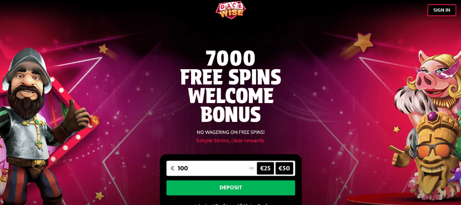 dice wise casino bonus