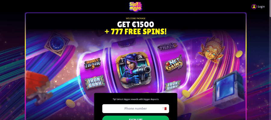 slotmojo casino bonus