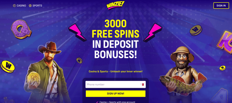 winzie casino bonus