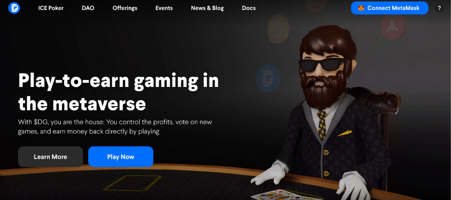 Decentral games casino screen shot