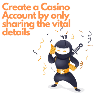 create casino account with only vital banking details