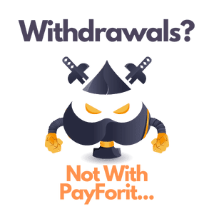 no withdrawals with payforit