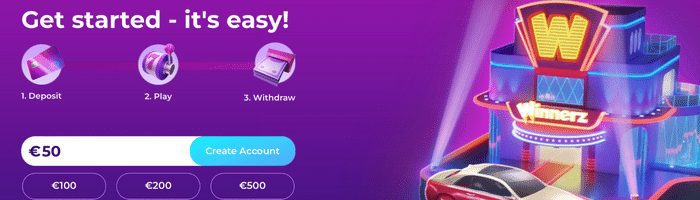 Winnerz casino page