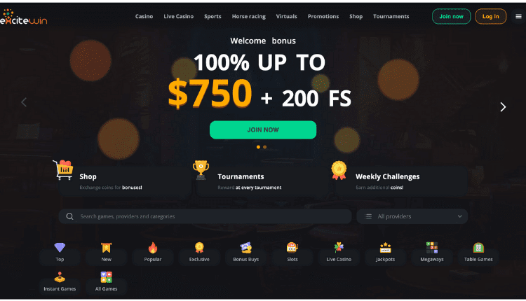 Excitewin Casino review