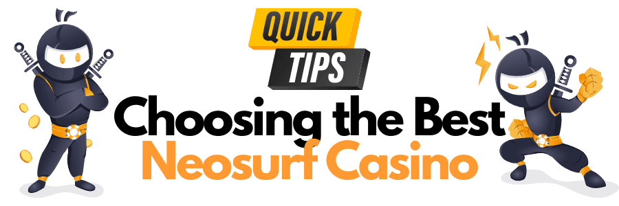 choosing the best neosurf casinos
