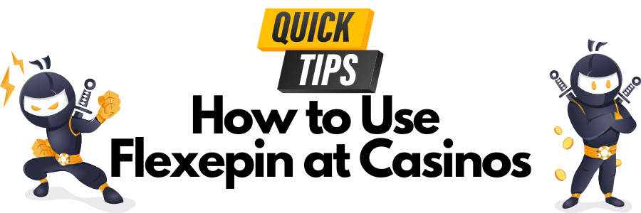 how to use flexepin at a online casino