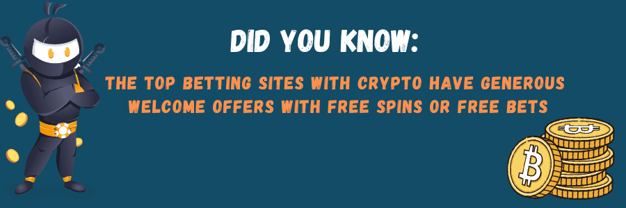 crypto betting sites offer bonuses
