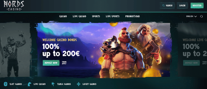 nords casino screen shot