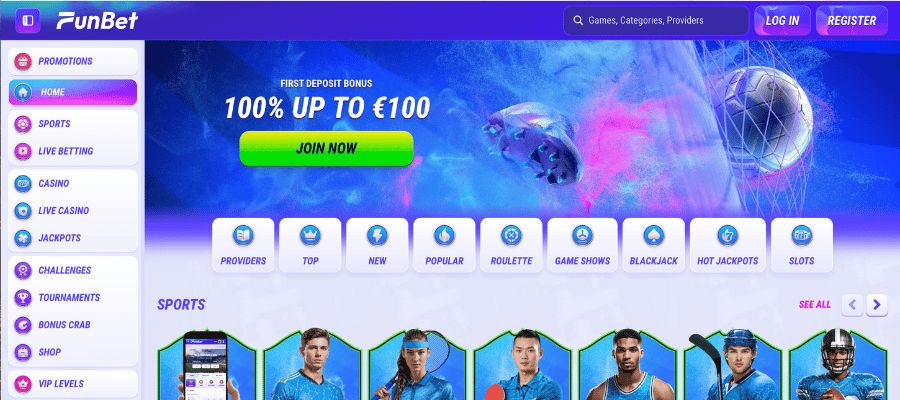 funbet casino bonus