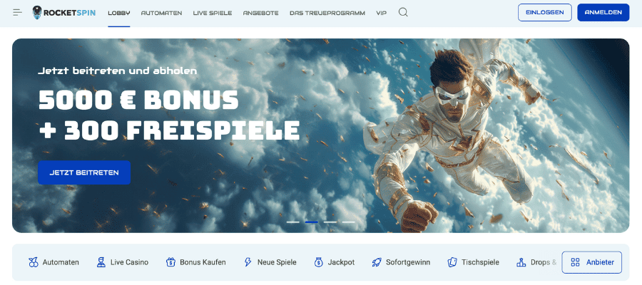 rocketspin-casino-screenshot